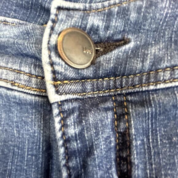 LEE Slender Secret Blue Jeans Size 10M Denim Bangladesh Lower on waist - Picture 16 of 16
